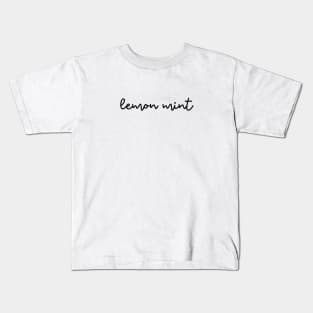 lemon mint Kids T-Shirt